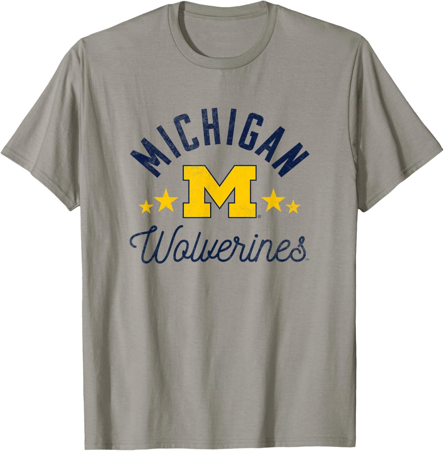 University of Michigan Wolverines U of M Wolverines T-Shirt - T-Shirt | Sand
