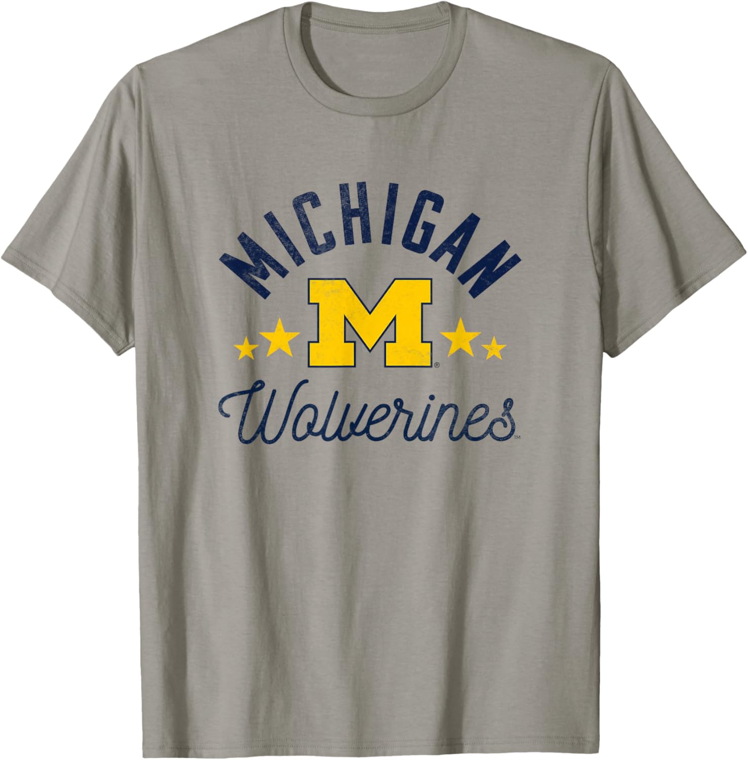 University of Michigan Wolverines U of M Wolverines T-Shirt - T-Shirt | Sand