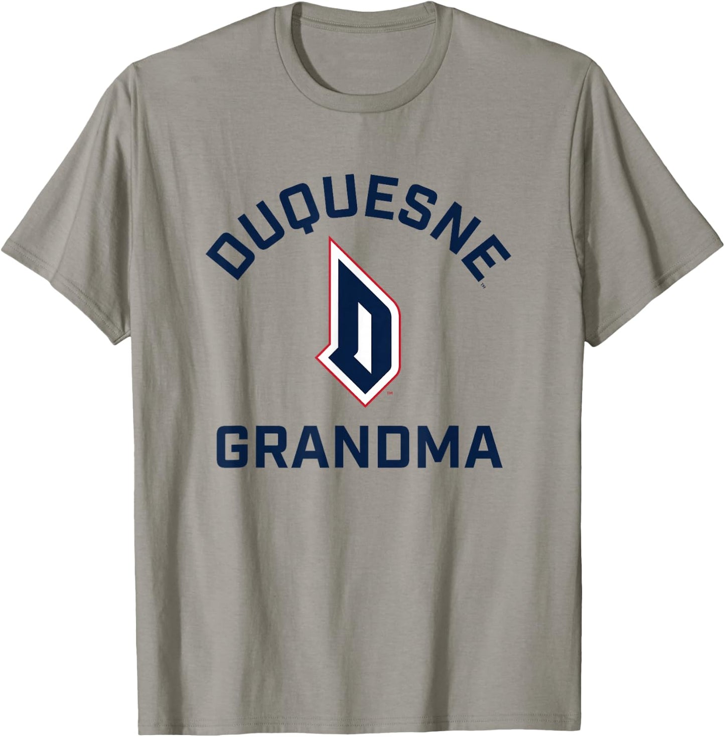 Duquesne University Dukes Arched Grandma T-Shirt - T-Shirt | Sand