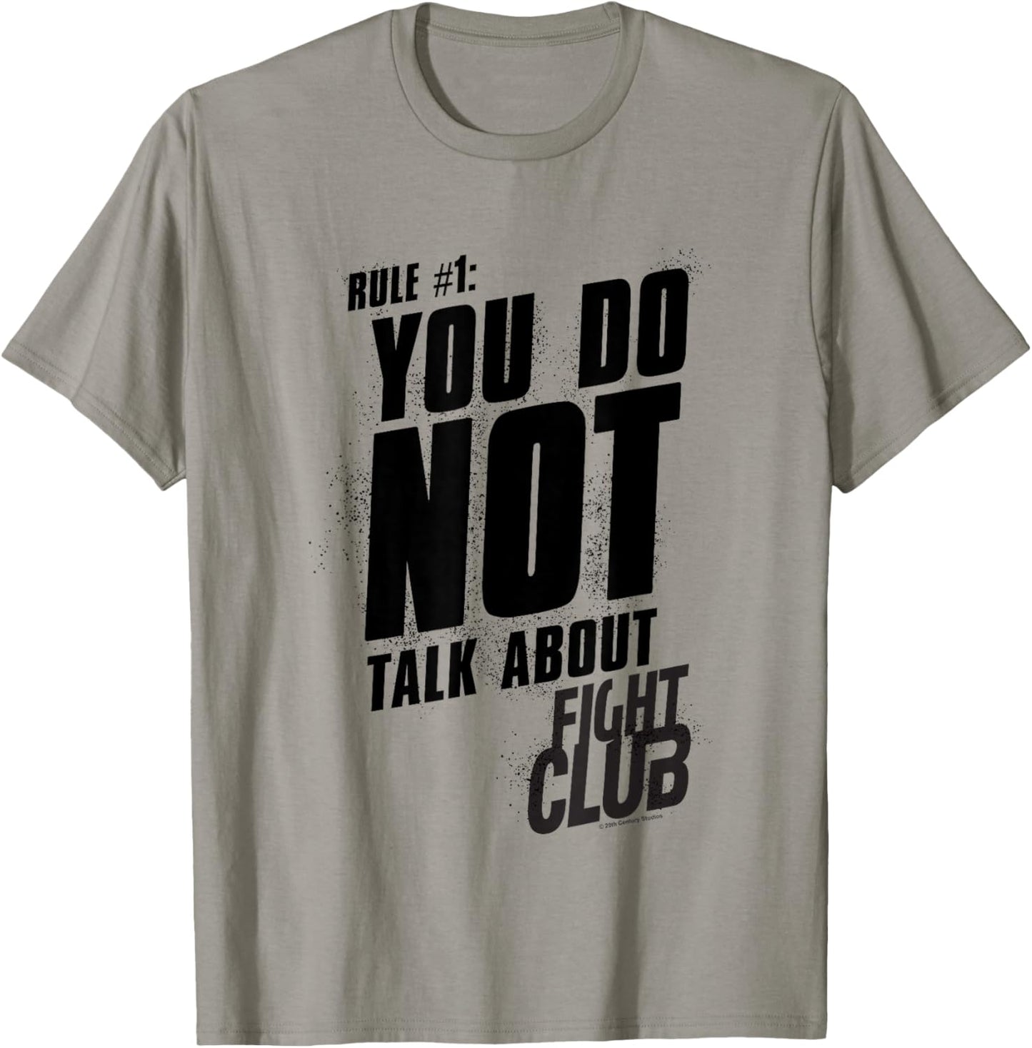 Fight Club Rule #1 You Do Not Talk About Fight Club Retro T-Shirt - T-Shirt | Sand