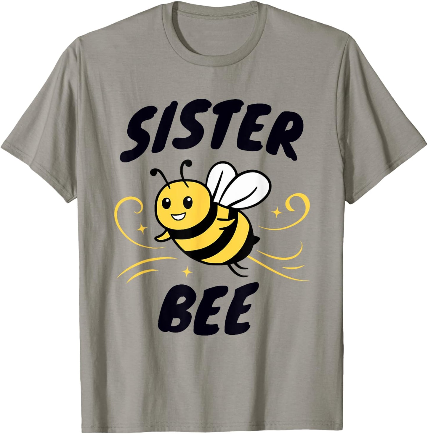 Family Bee Shirts Sister Bee Themed Birthday Party T-Shirt - T-Shirt | Sand