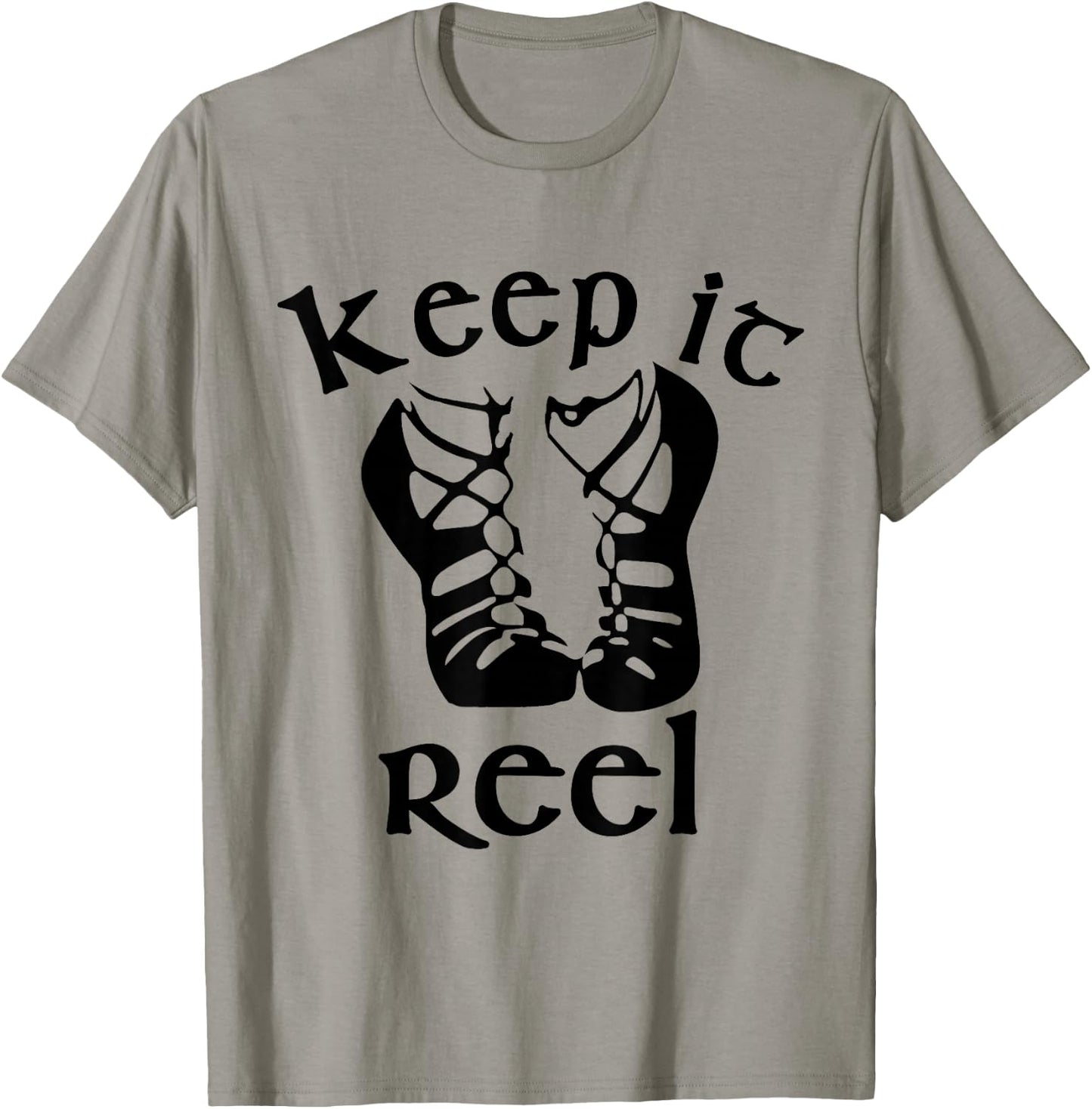 Funny Irish Dance Girls & Gift - Keep it Reel T-Shirt - T-Shirt | Sand