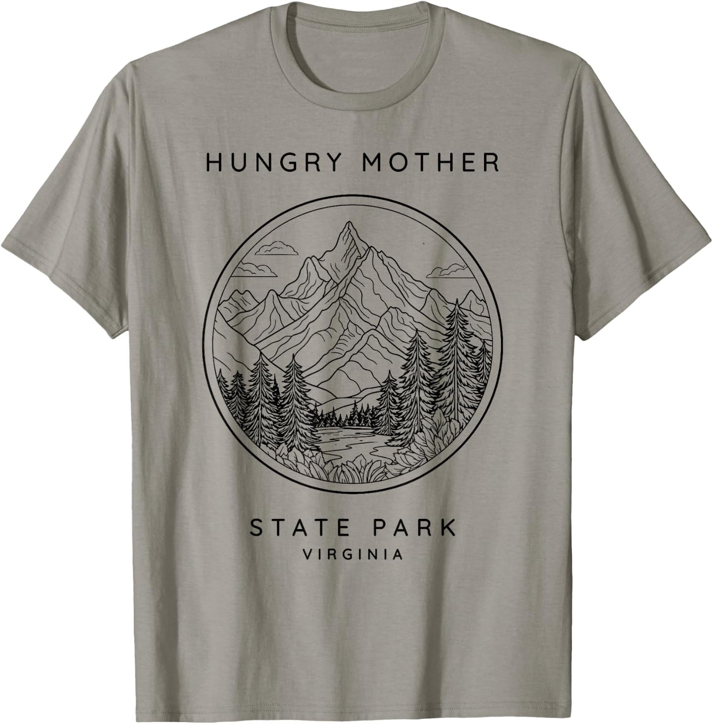 Hungry Mother State Park Vintage T-Shirt - T-Shirt | Sand