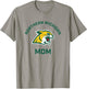 Northern Michigan University NMU Wildcats Arched Mom T-Shirt - T-Shirt | Sand