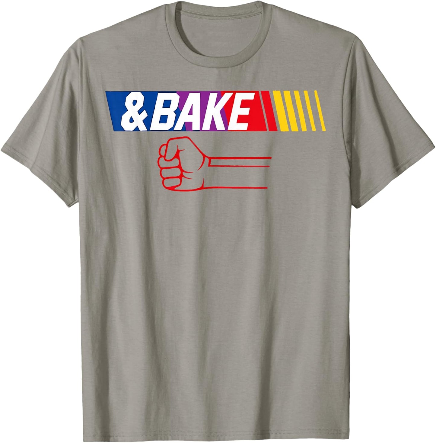 Dad Kid Matching Shake and Bake, Bake T-Shirt - T-Shirt | Sand