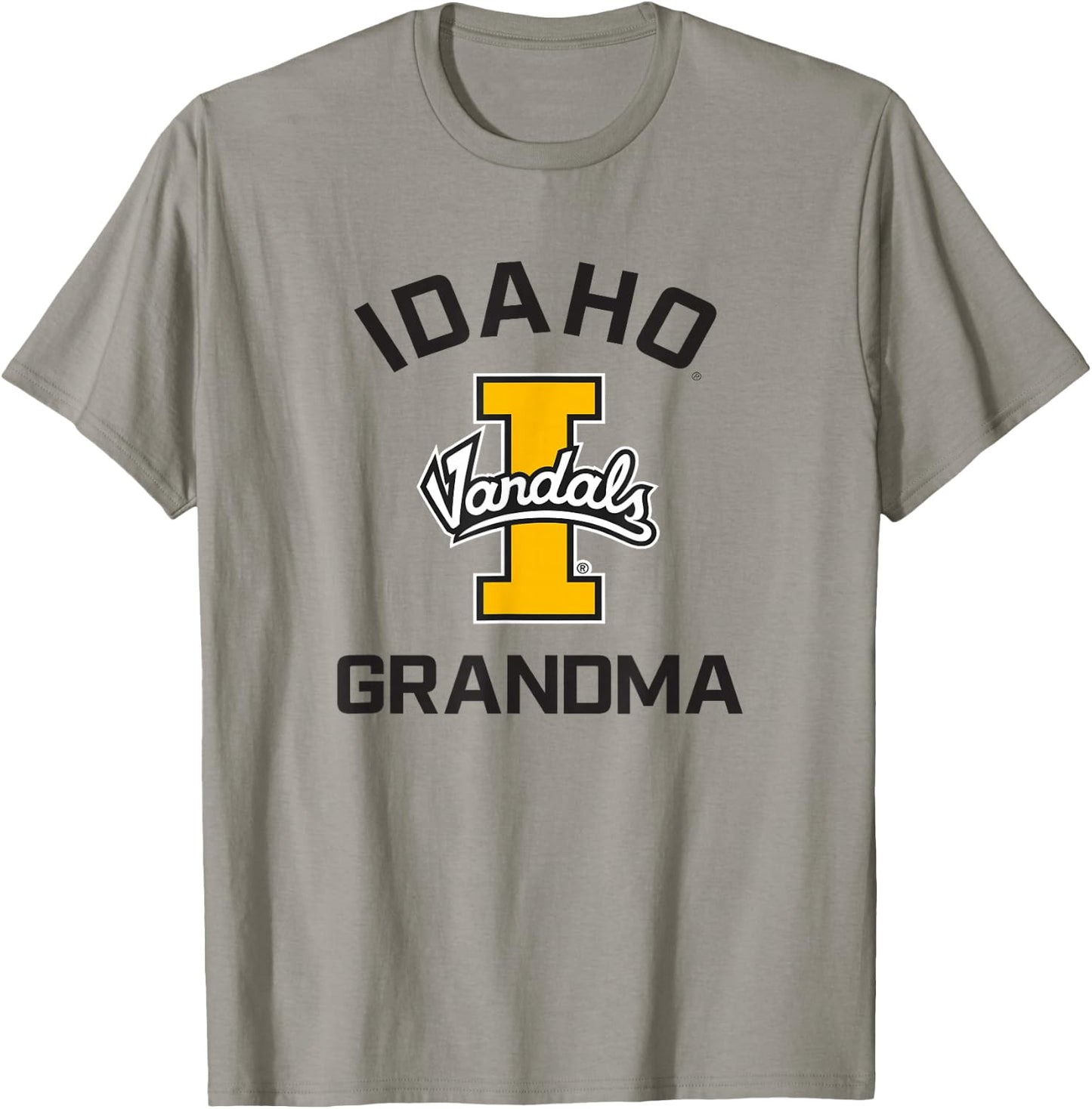 University of Idaho Vandals Arched Grandma T-Shirt - T-Shirt | Sand