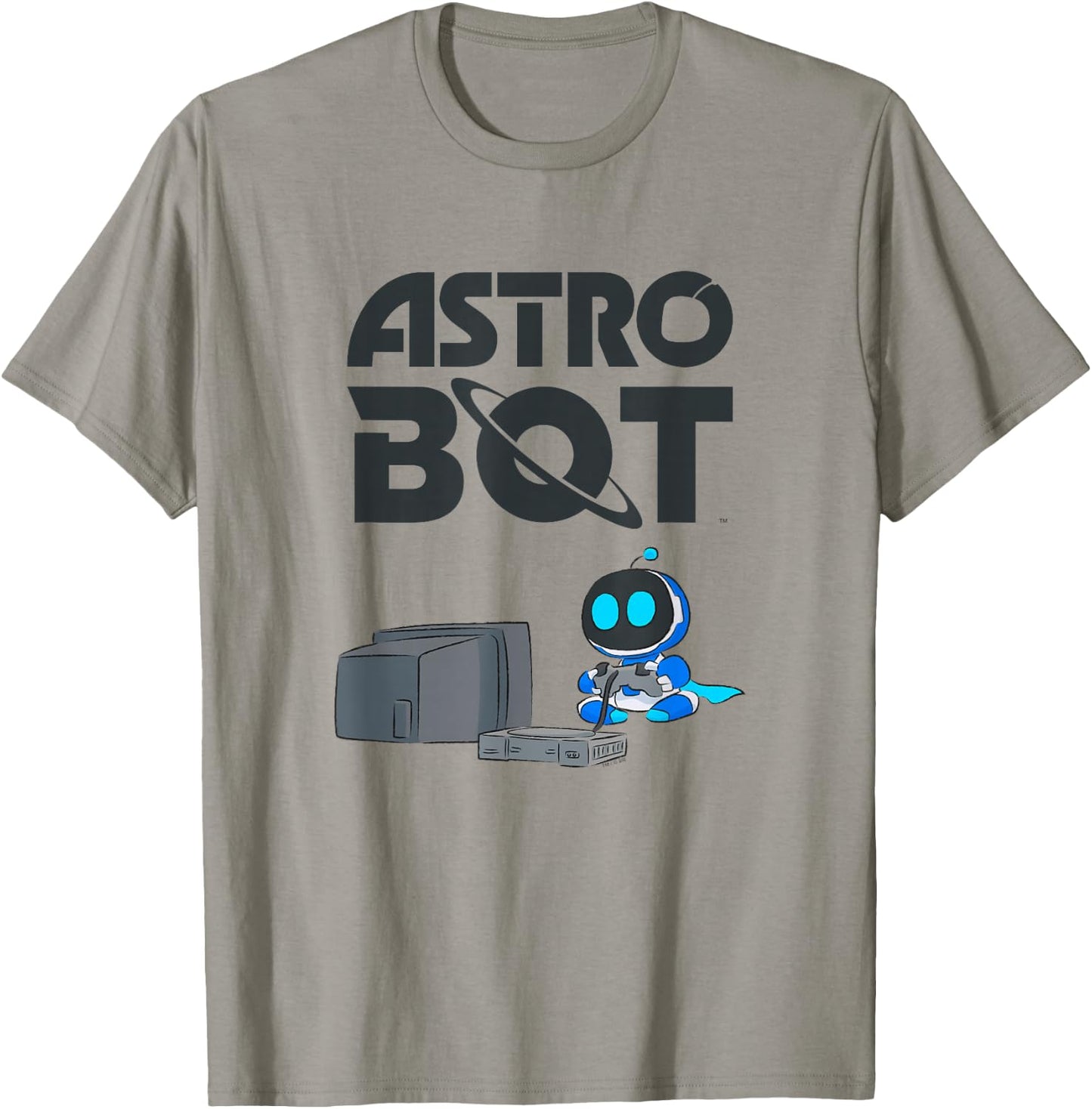 Astro Bot Rescue Mission Classic Sony PlayStation Gaming T-Shirt - T-Shirt | Sand