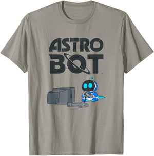 Astro Bot Rescue Mission Classic Sony PlayStation Gaming T-Shirt - T-Shirt | Sand