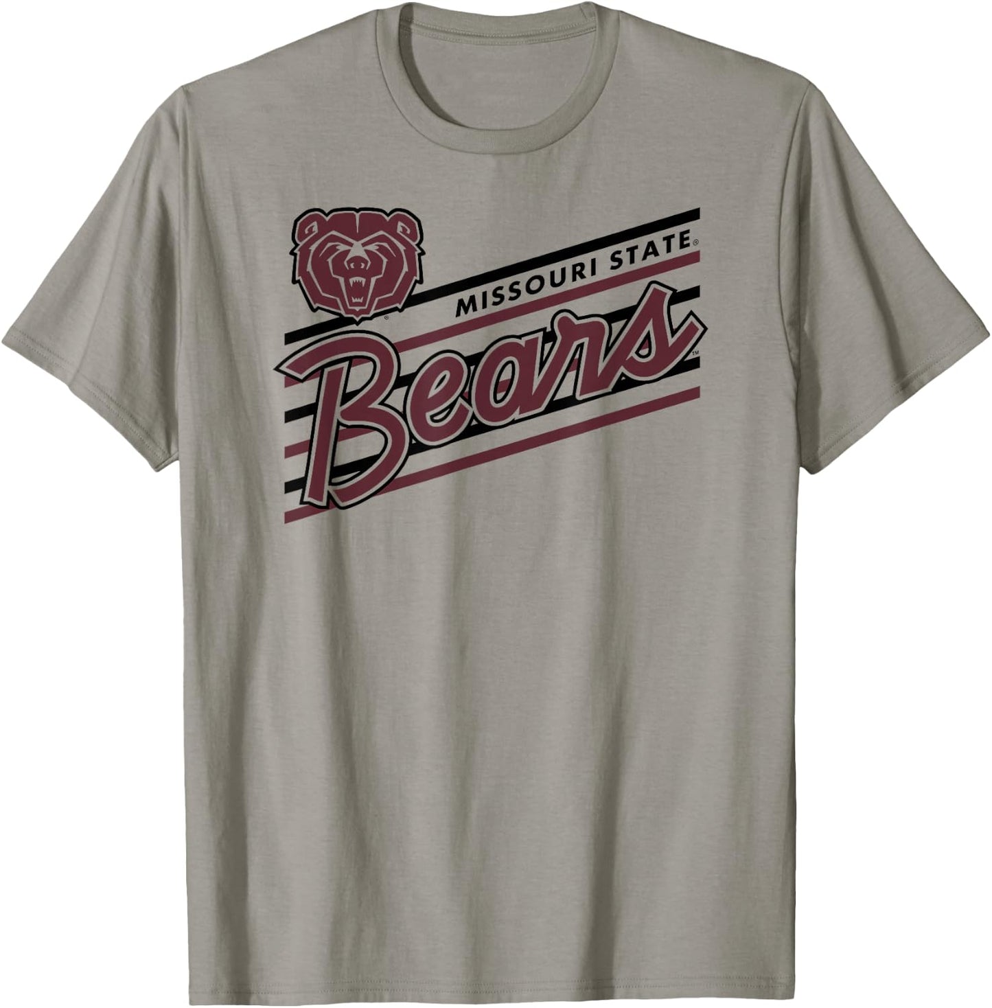 Missouri State Bears Retro Performer White T-Shirt - T-Shirt | Sand