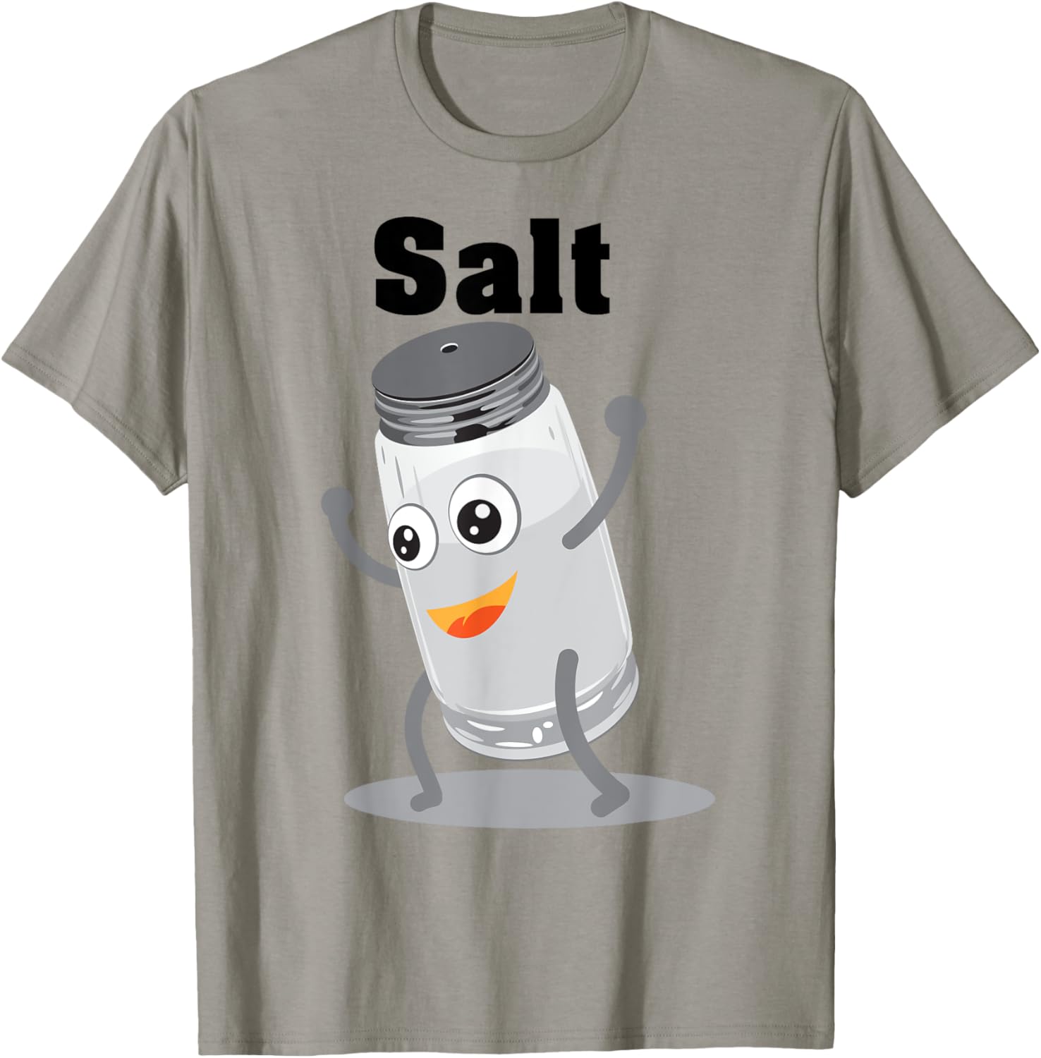 Salt Shirt | Funny Power Matching Salt and Pepper Gift T-Shirt - T-Shirt | Sand