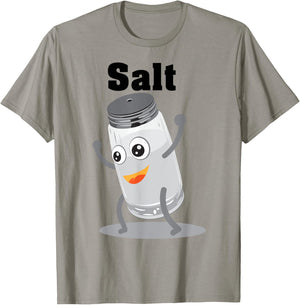 Salt Shirt | Funny Power Matching Salt and Pepper Gift T-Shirt - T-Shirt | Sand