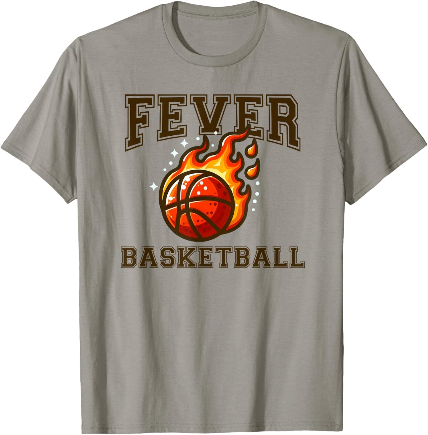 Basketball Fever Vintage Basketball T-Shirt - T-Shirt | Sand