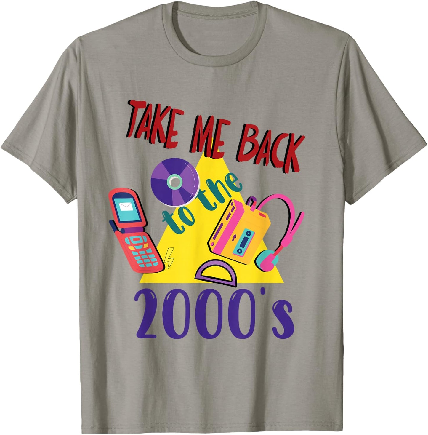 Take me back to the 2000's vintage two-thousands retro 00s T-Shirt - T-Shirt | Sand