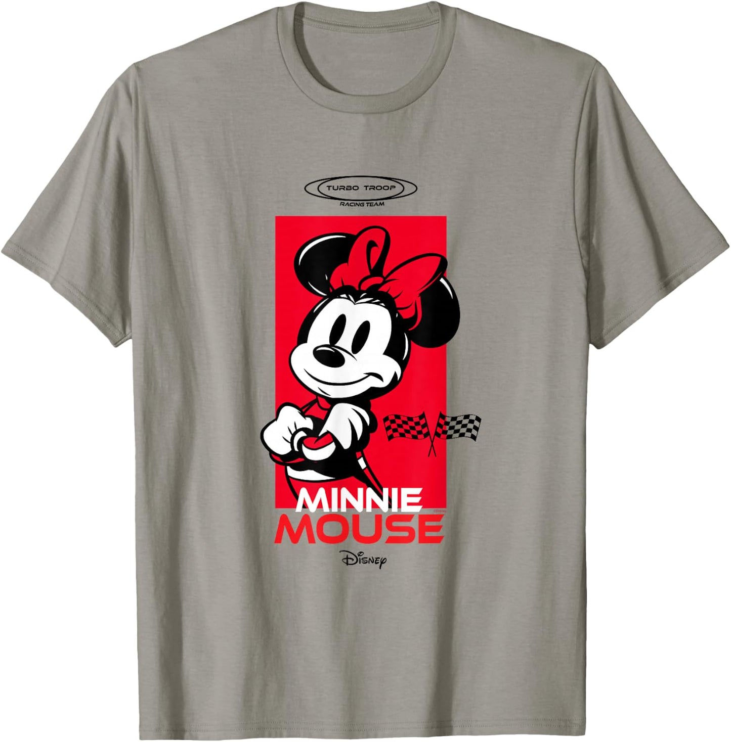 Disney Mickey and Friends Minnie Mouse Checkered Style T-Shirt - T-Shirt | Sand