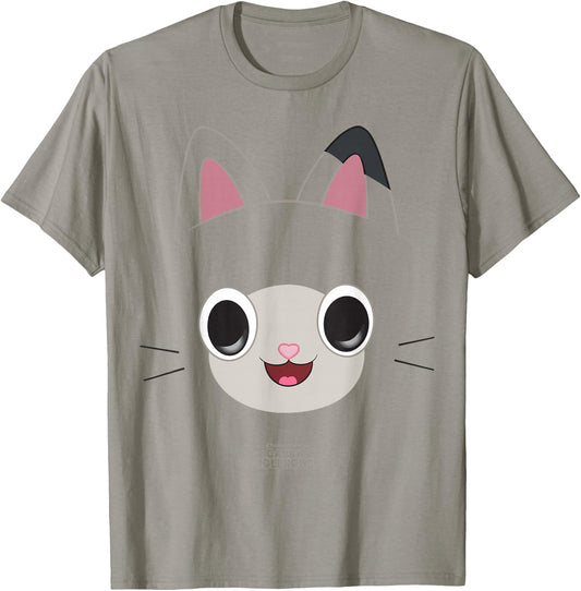 DreamWorks Gabby's Dollhouse Pandy Paws Big Face Halloween T-Shirt - T-Shirt | Sand