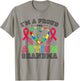 I m A Proud Autism Grandma T-Shirt - T-Shirt | Sand