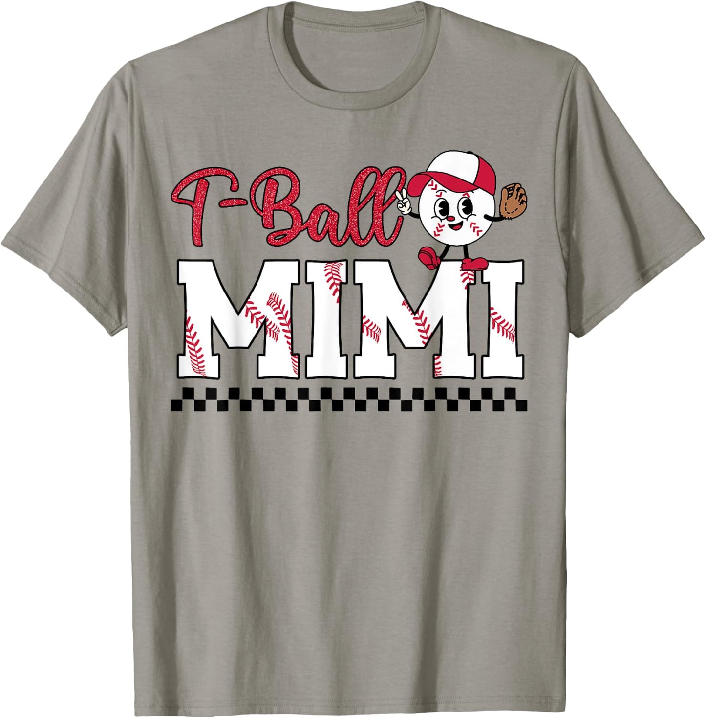 Ball Mimi Leopard Funny Tball Mimi Mother's Day T-Shirt - T-Shirt | Sand