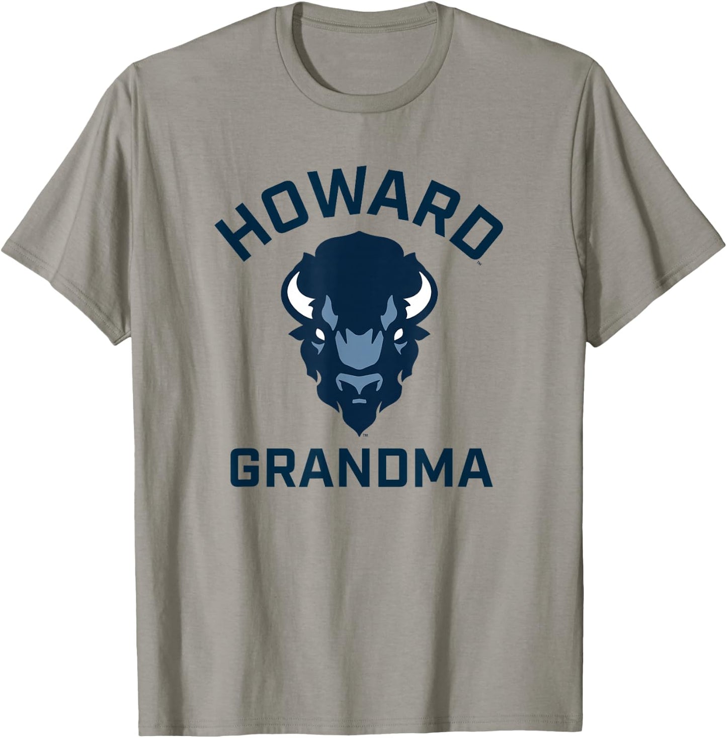 Howard University Bison Arched Grandma T-Shirt - T-Shirt | Sand