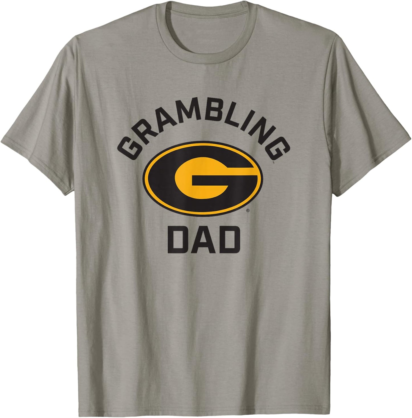 Grambling State University GSU Tigers Arched Dad T-Shirt - T-Shirt | Sand