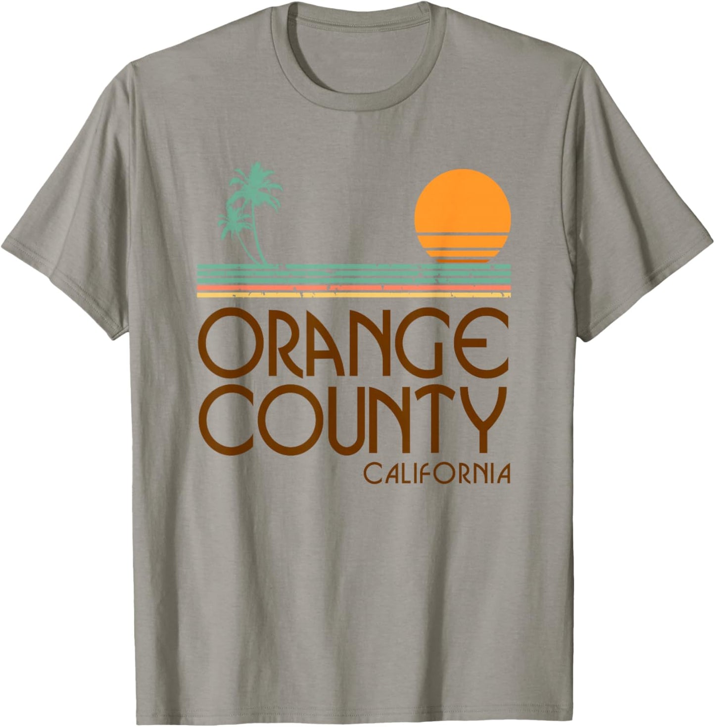 Orange County California T Shirt T-Shirt - T-Shirt | Sand