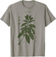 Vintage Coffee Plant Diagram Coffee Arabica Botanical T-Shirt - T-Shirt | Sand