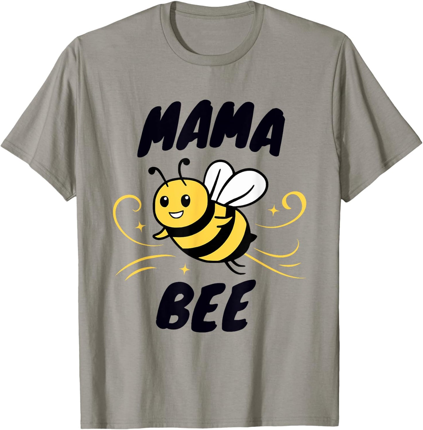 Family Bee Shirts Mom Mama Bee Themed Birthday Party T-Shirt - T-Shirt | Sand