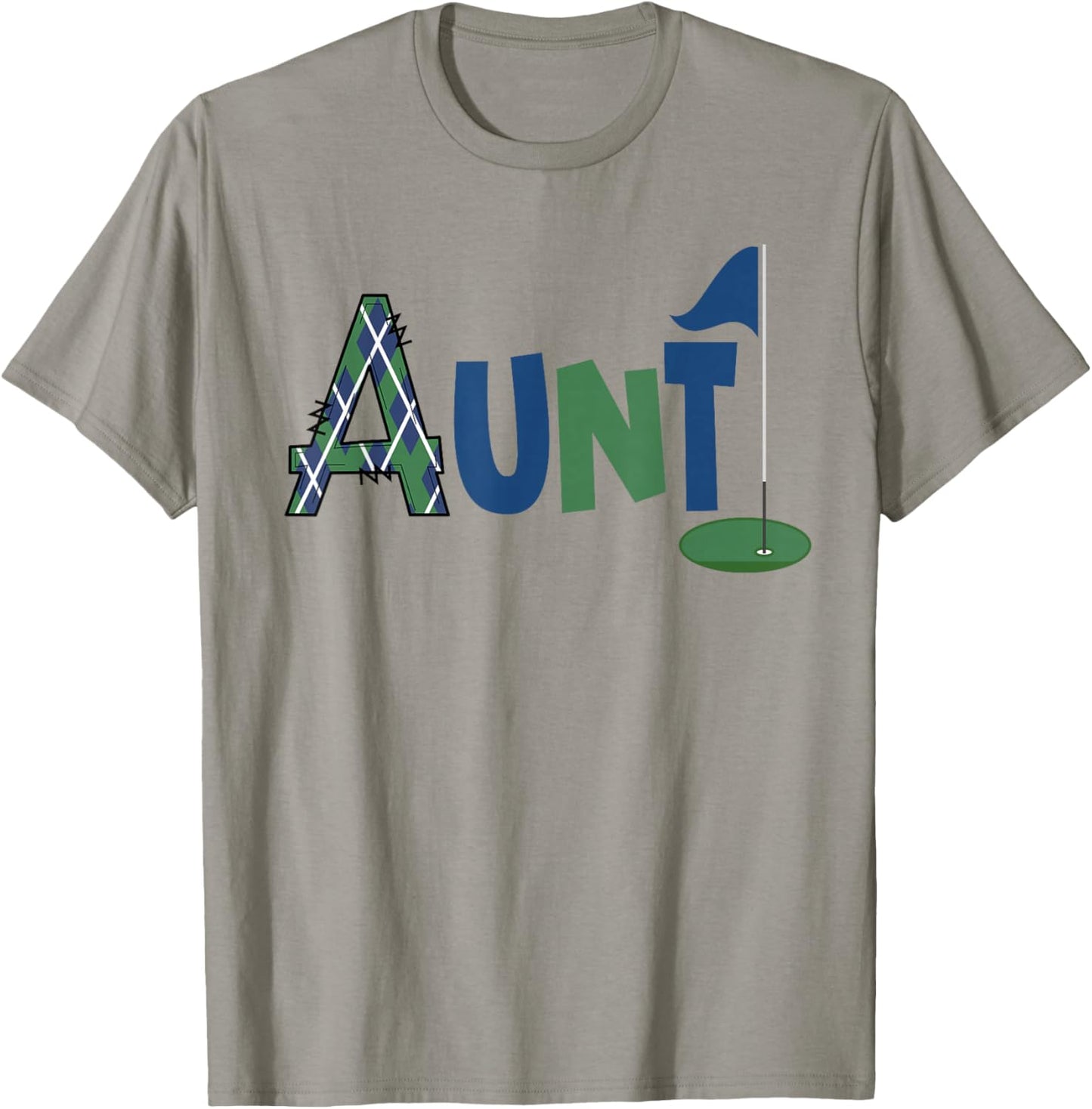 Aunt of The Birthday Boy Hole in One Golf Sport Matching T-Shirt - T-Shirt | Sand
