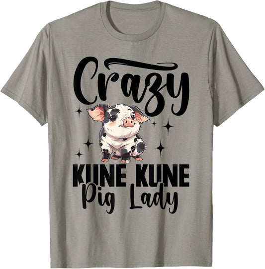 Kune Kune Pig Girl Accessories Kunekune Pig T-Shirt - T-Shirt | Sand