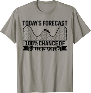 Funny RollerCoaster Vintage Amusement Park T-Shirt - T-Shirt | Sand