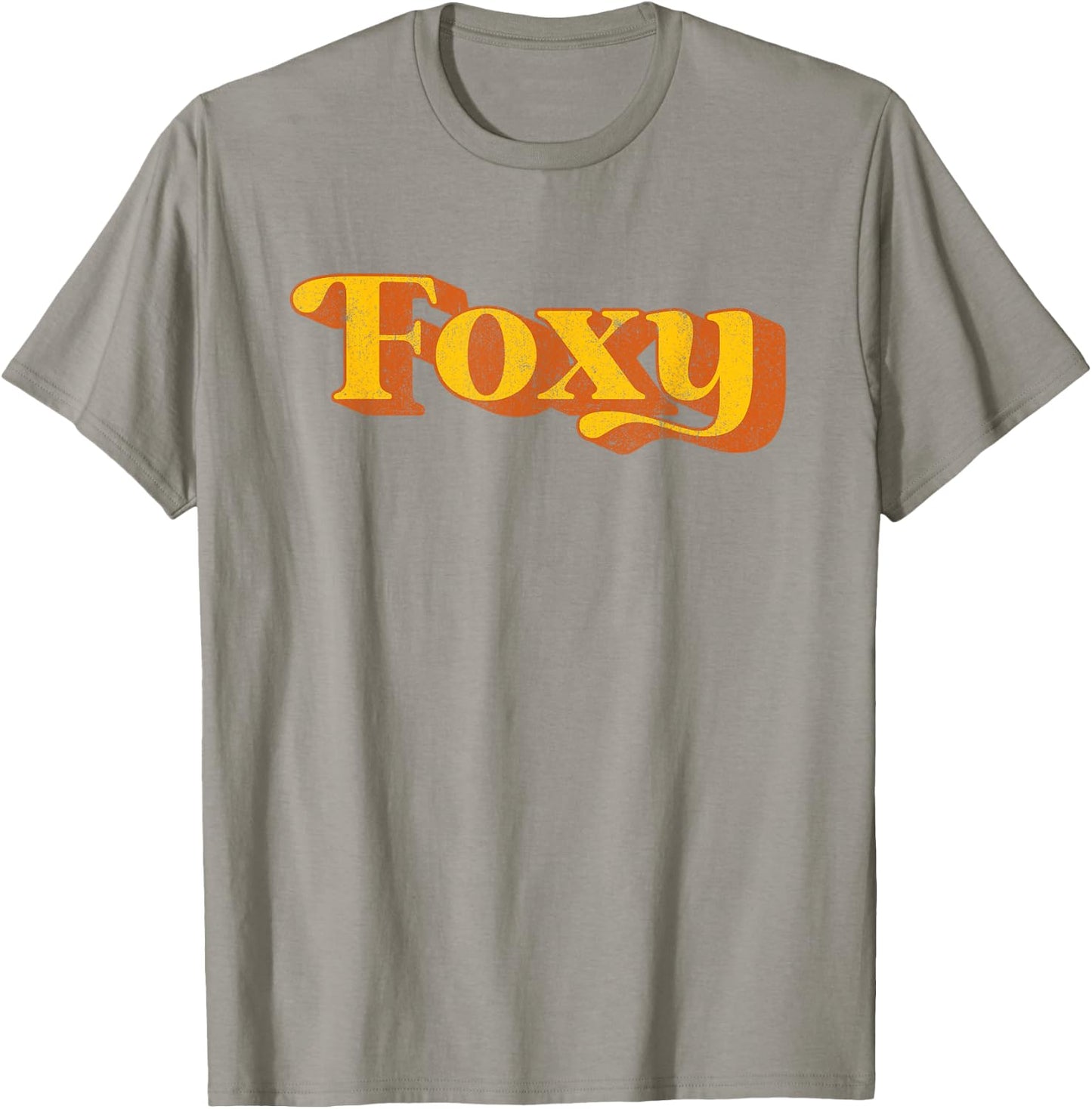 Retro Foxy Funny Vintage 70's Party Costume T-Shirt - T-Shirt | Sand