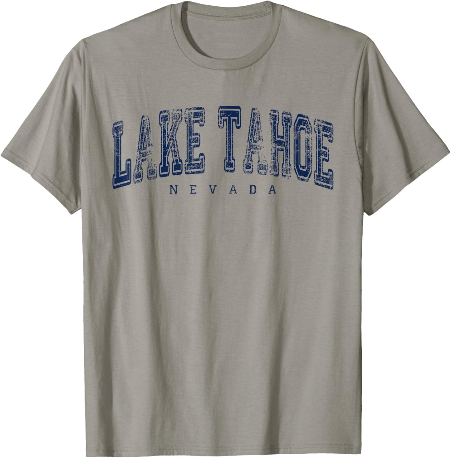 Lake Tahoe Nevada Vintage Retro US City State Travel T-Shirt - T-Shirt | Sand