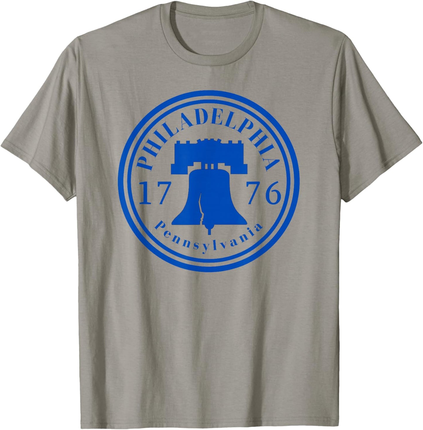 Liberty Bell 1776 Philly Patriotic Philadelphia Pennsylvania T-Shirt - T-Shirt | Sand