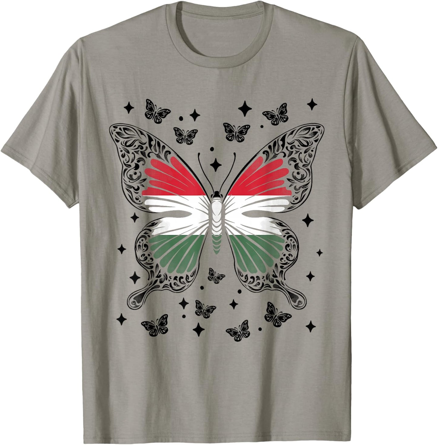 Hungarian Butterfly Hungary T-Shirt - T-Shirt | Sand