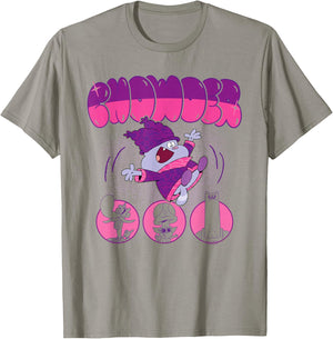 Chowder Catering Team Bubble Letters Cartoon Network T-Shirt - T-Shirt | Sand