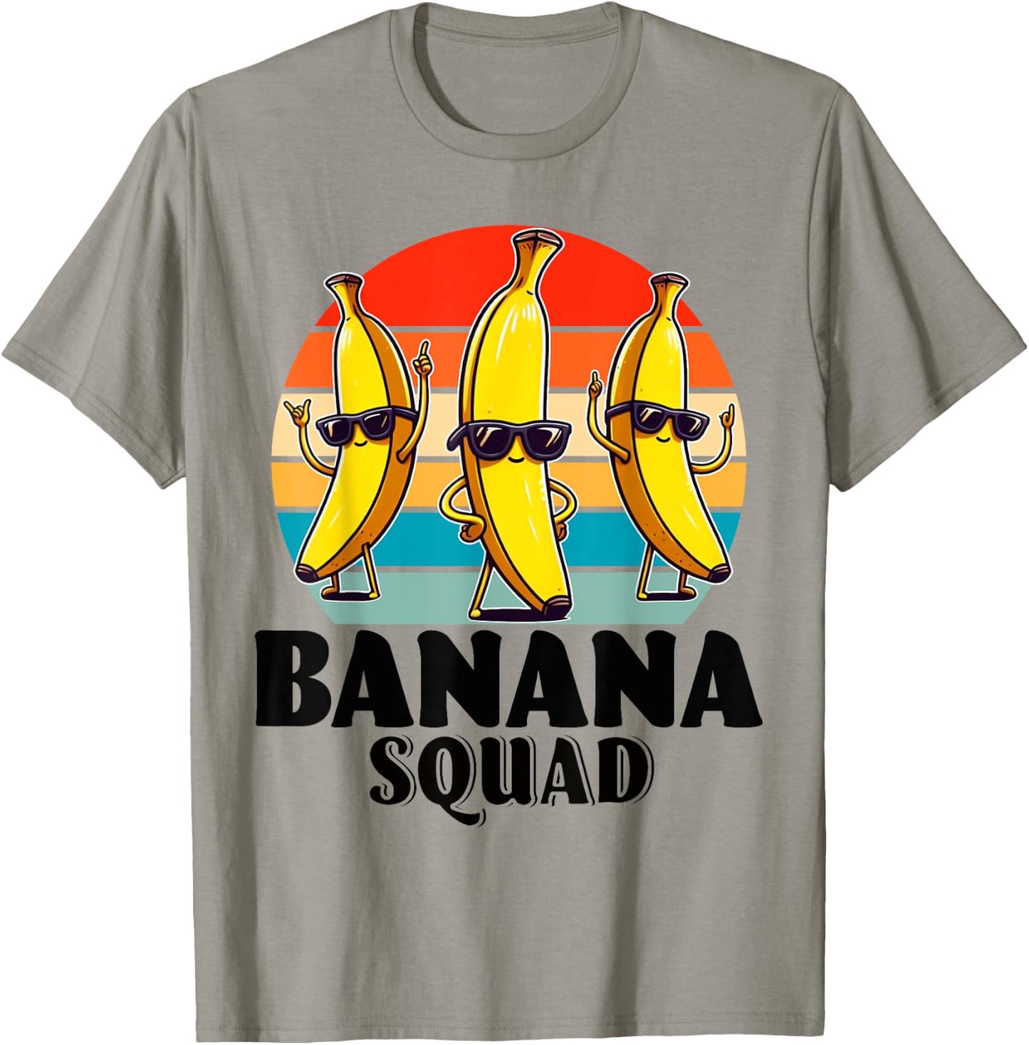 Bananas Shirt Men Women Cute Banana Gifts Funny Banana Squad T-Shirt - T-Shirt | Sand