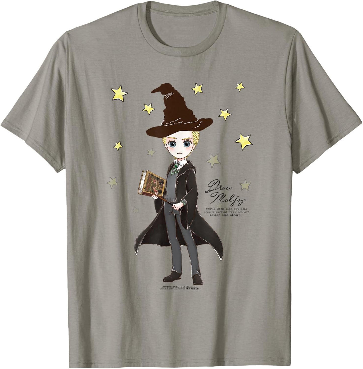 Harry Potter Draco Malfoy Quote and Stars T-Shirt - T-Shirt | Sand