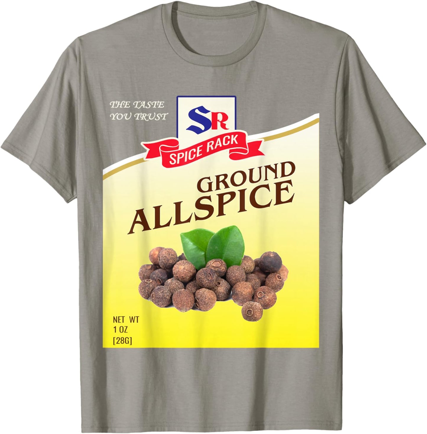 Ground Allspice Halloween Costume Unique Fun Foodie T-Shirt - T-Shirt | Sand