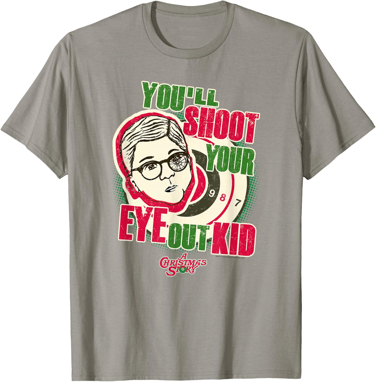 A Christmas Story You'll Shoot Your Eye Out Kid T-Shirt - T-Shirt | Sand