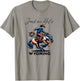 Jackson Hole Wyoming Rodeo Cowboy and Horse T-Shirt - T-Shirt | Sand