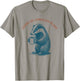 Lover Of Canceled Plans - Coffee drinking Happy Badger T-Shirt - T-Shirt | Sand