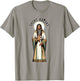 Catholic Lily Of The Mohawks Faith Saint Kateri Tekakwitha T-Shirt - T-Shirt | Sand