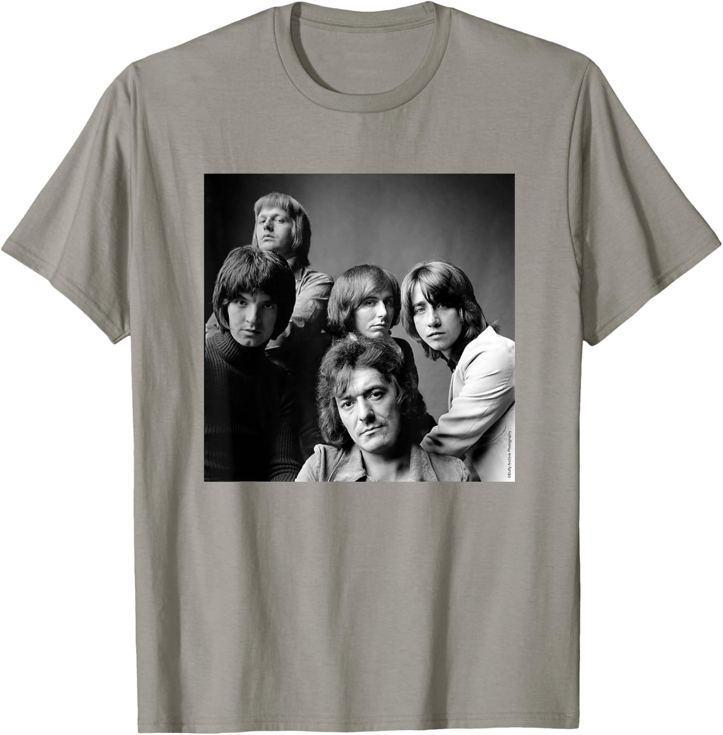 Duffy Archive Photography The Hollies Band Portrait 1972 T-Shirt - T-Shirt | Sand