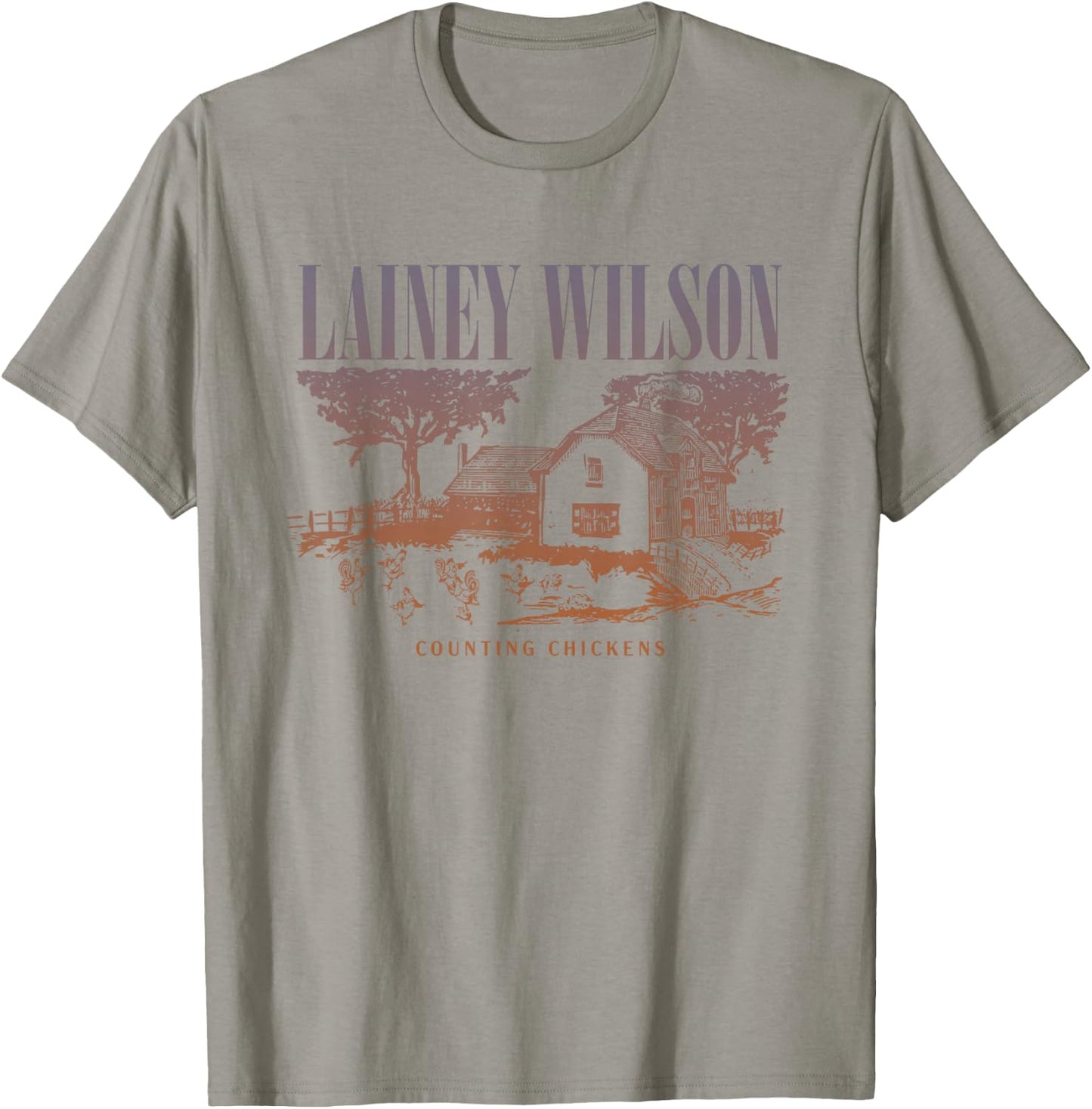 Lainey Wilson - Counting Chickens T-Shirt - T-Shirt | Sand
