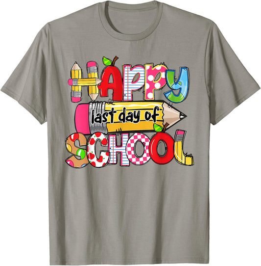 Happy Last Day of School In My Summer Era Teacher Kids T-Shirt - T-Shirt | Sand