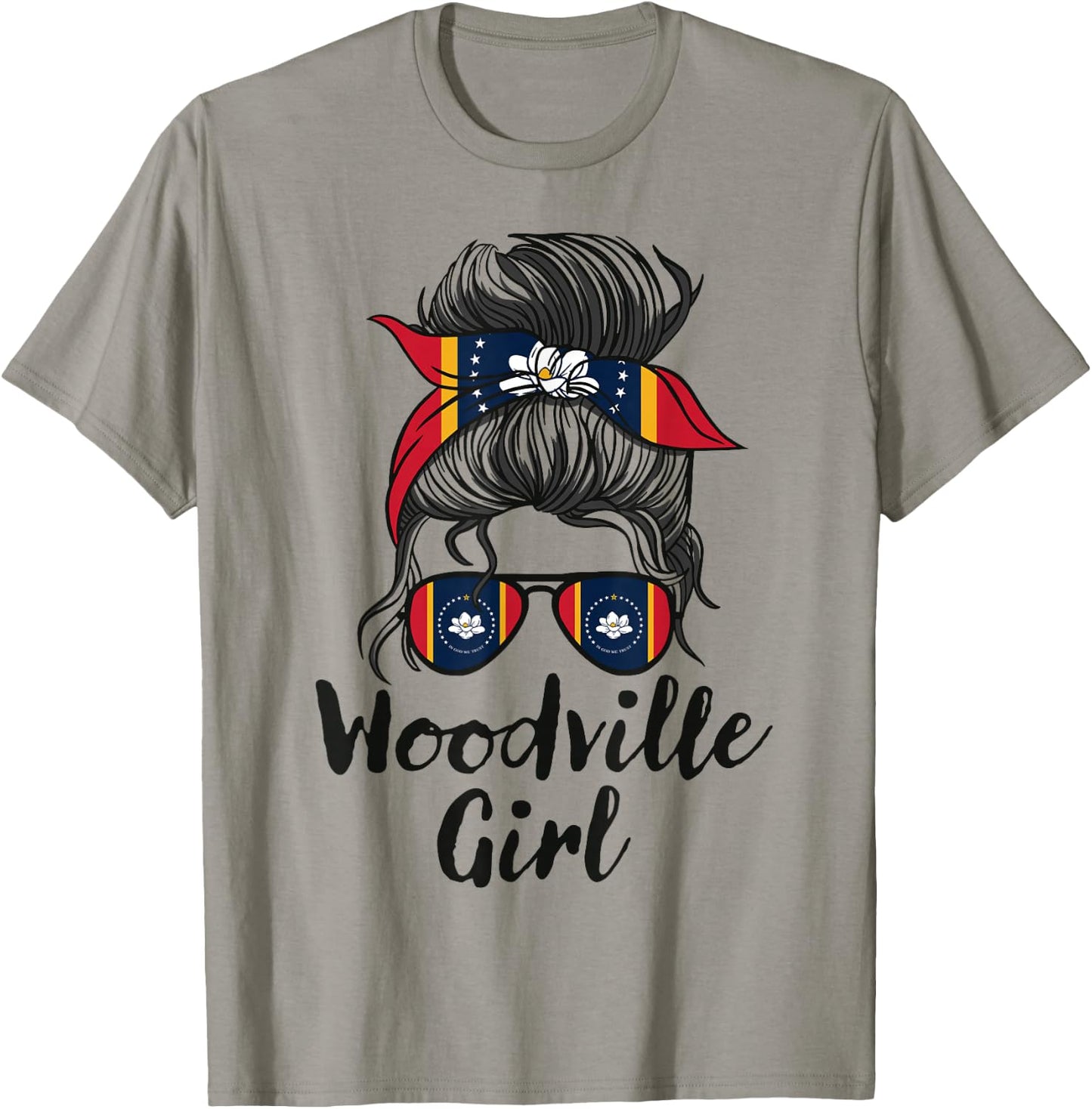Woodville Mississippi Women Girl T-Shirt - T-Shirt | Sand