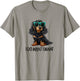 Funny Do What I Want Black Long Haired Dachshund Lover T-Shirt - T-Shirt | Sand