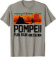 Pompeii Fun Run 79 AD Retro Vintage T-Shirt - T-Shirt | Sand