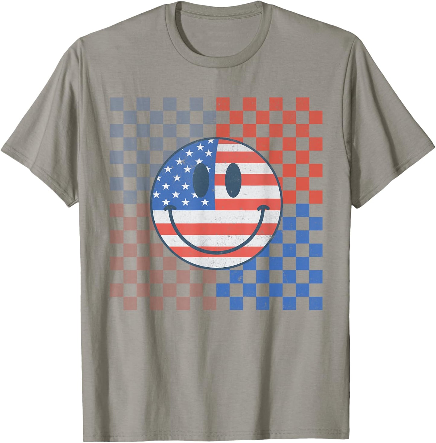 4th of July USA America Flag Baby Toddler Smile Gift T-Shirt - T-Shirt | Sand