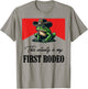 This actually is my first rodeo Frog Cowboy Hat Western T-Shirt - T-Shirt | Sand