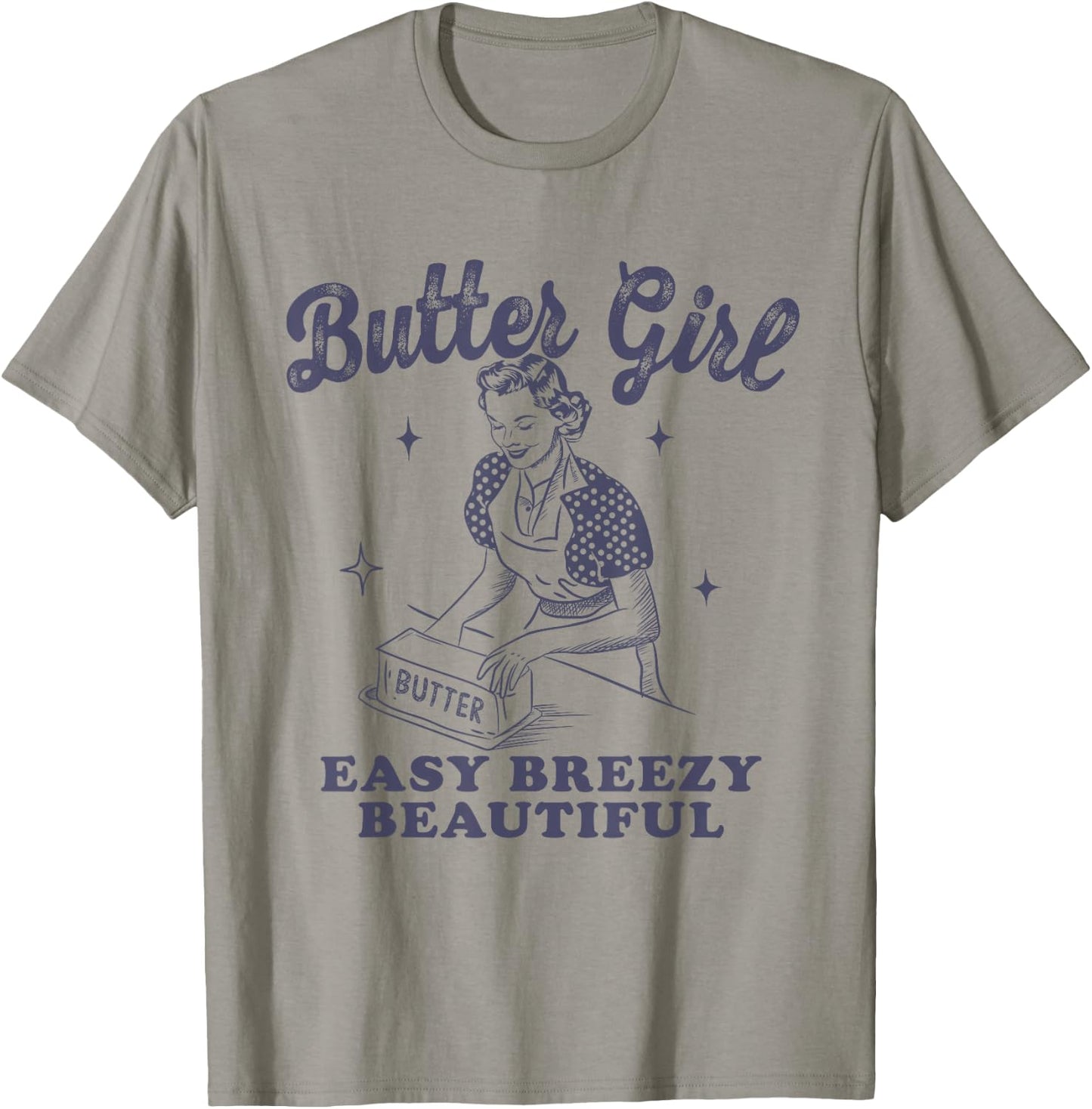 Butter Girl, Easy Breezy Beautiful T-Shirt - T-Shirt | Sand